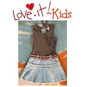Girls tank dress